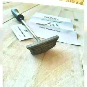 Brand New Industries Inc Cadillac Grill Iron Steak Burger Press Branding Tool